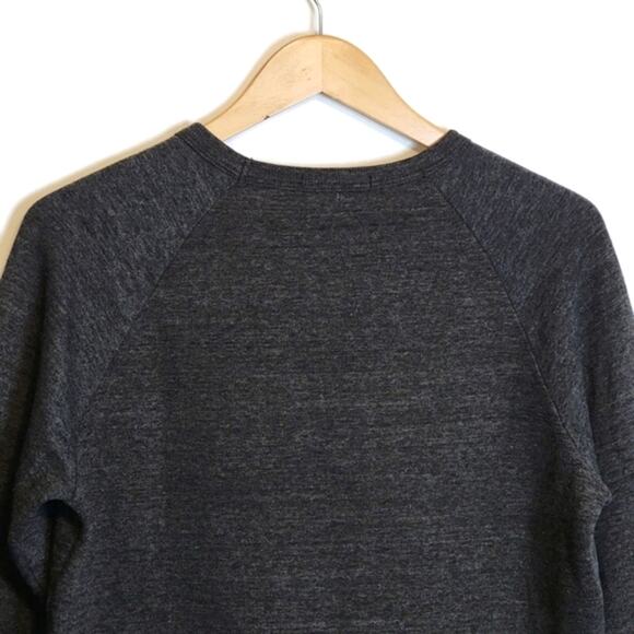 Marine Layer Navan Graphic Crew Neck Gray Sweatshirt Long Sleeve Casual Size M - Picture 7 of 10